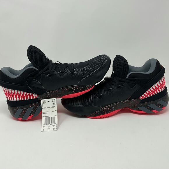 Adidas D.O.N. Issue 2 Venom Marvel Basketball Shoes Reflective FW9038 Men size 9 - Picture 3 of 10